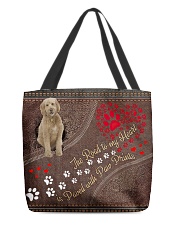 goldendoodle-dog-the-road-to-my-heart All-over Tote back