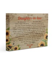 Daughter-In-Law So Much More I'll Forever Love You 14x11 Gallery Wrapped Canvas Prints front