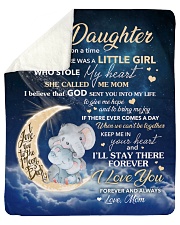 Moon Elephant Once Upon A Time Mom To Daughter Sherpa Fleece Blanket - 50" x 60" thumbnail