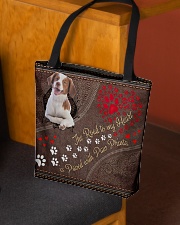 Brittany-dog-the-road-to-my-heart All-over Tote aos-all-over-tote-lifestyle-front-02