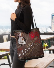 Brittany-dog-the-road-to-my-heart All-over Tote aos-all-over-tote-lifestyle-front-04