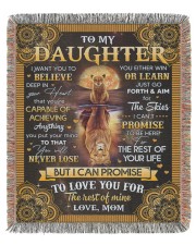 I Want U To Believe Deep In Heart Mom To Daughter 50x60 - Woven Blanket tile