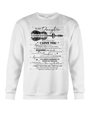 Never Forget That I Love U Guitar Mom To Daughter Crewneck Sweatshirt tile
