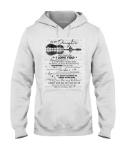 Never Forget That I Love U Guitar Mom To Daughter Hooded Sweatshirt tile