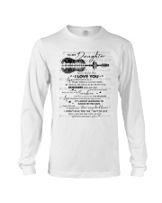 Never Forget That I Love U Guitar Mom To Daughter Long Sleeve Tee tile