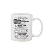 Never Forget That I Love U Guitar Mom To Daughter Mug tile