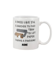 Personalized Name Boss like you is harder to find Mug front