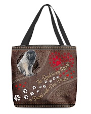 Caucasian-Shepherd-dog-the-road-to-my-heart All-over Tote front