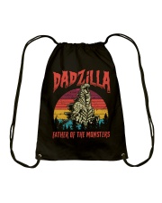 Dadzilla Father Of The Monster - For Dad Drawstring Bag tile