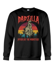 Dadzilla Father Of The Monster - For Dad Crewneck Sweatshirt tile