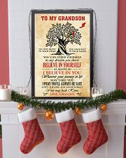 To My Grandson I Pray You'll Always Be Safe 11x17 Poster lifestyle-holiday-poster-4
