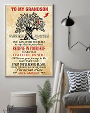 To My Grandson I Pray You'll Always Be Safe 11x17 Poster lifestyle-poster-1