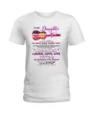 Today Is A Good Day Mom To Daughter Ladies T-Shirt tile