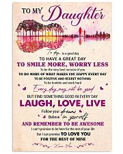 Today Is A Good Day Mom To Daughter Vertical Poster tile