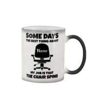 Personalized Name Some Days The Best Thing About Color Changing Mug tile