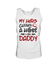 My Hero Carries A Hose I Call Him Daddy - For Son Unisex Tank tile