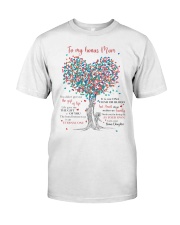 To My Bonus Mom HEART That Makes Us Family Classic T-Shirt front