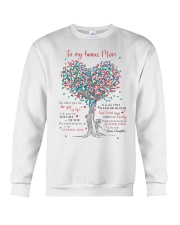 To My Bonus Mom HEART That Makes Us Family Crewneck Sweatshirt tile