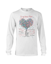 To My Bonus Mom HEART That Makes Us Family Long Sleeve Tee tile
