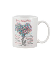 To My Bonus Mom HEART That Makes Us Family Mug tile