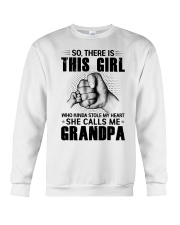 This Girl Stole My Heart - For Grandpa Crewneck Sweatshirt tile