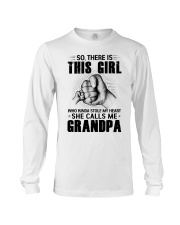 This Girl Stole My Heart - For Grandpa Long Sleeve Tee tile