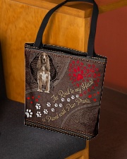 Cocker-Spaniel-dog-the-road-to-my-heart All-over Tote aos-all-over-tote-lifestyle-front-02