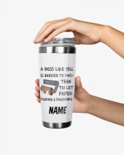 Personalized Name Boss Like You Is Harder to find 20oz Tumbler aos-20oz-tumbler-lifestyle-front-24