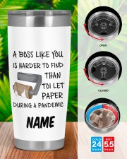 Personalized Name Boss Like You Is Harder to find 20oz Tumbler aos-20oz-tumbler-lifestyle-front-46