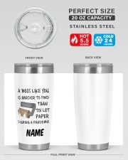 Personalized Name Boss Like You Is Harder to find 20oz Tumbler aos-20oz-tumbler-lifestyle-front-60