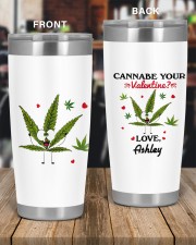 cannabe your valentine funny personalized name 20oz Tumbler aos-20oz-tumbler-lifestyle-front-56