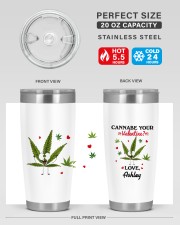 cannabe your valentine funny personalized name 20oz Tumbler aos-20oz-tumbler-lifestyle-front-60