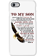 Never Forget That I Love You-Eagle Mom To Son Phone Case tile
