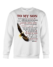 Never Forget That I Love You-Eagle Mom To Son Crewneck Sweatshirt tile