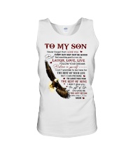 Never Forget That I Love You-Eagle Mom To Son Unisex Tank tile