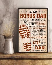 You Didn't Give Me The Gift Of Life - To Bonus Dad 11x17 Poster lifestyle-poster-3