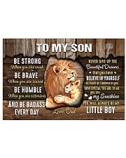 Be Strong When U Are Weak Dad To Son 17x11 Poster thumbnail