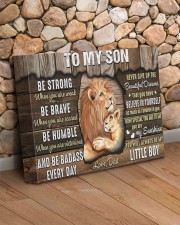 Be Strong When U Are Weak Dad To Son 14x11 Gallery Wrapped Canvas Prints aos-canvas-pgw-14x11-lifestyle-front-18