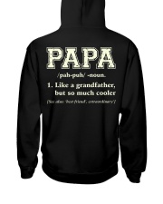 Papa Definition Hooded Sweatshirt thumbnail