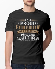 I'm Proud FIL Of A Freaking Amazing DIL - For FIL Classic T-Shirt lifestyle-mens-crewneck-front-13