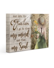 And Into The Garden I Go To Close My Mind 14x11 Gallery Wrapped Canvas Prints front