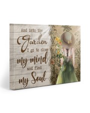 And Into The Garden I Go To Close My Mind Gallery Wrapped Canvas Prints tile