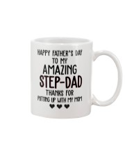 Happy Father's Day to my Amazing Stepdad Mug front