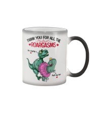 Thank you for all the roargasms - without name Color Changing Mug tile