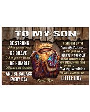 Be Strong When U Are Weak Brave Humble Mom To Son 17x11 Poster thumbnail