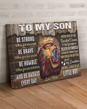 Be Strong When U Are Weak Brave Humble Mom To Son 20x16 Gallery Wrapped Canvas Prints aos-canvas-pgw-20x16-lifestyle-front-07