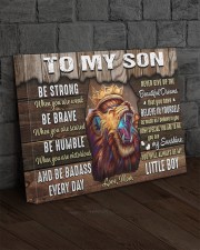 Be Strong When U Are Weak Brave Humble Mom To Son 20x16 Gallery Wrapped Canvas Prints aos-canvas-pgw-20x16-lifestyle-front-11