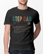Step Dad new definition Classic T-Shirt lifestyle-mens-crewneck-front-13