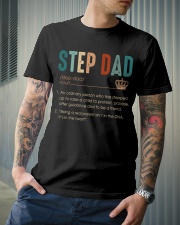 Step Dad new definition Classic T-Shirt lifestyle-mens-crewneck-front-6