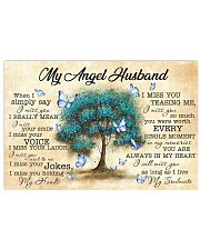 Husband I'll Miss You As Long As I Live 17x11 Poster front